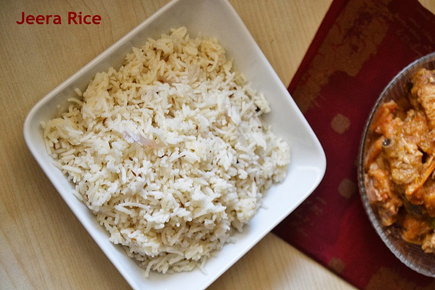 Jeera Pulao Cumin Rice The Big Sweet Tooth
