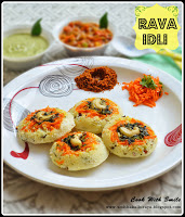 rava idli recipe,semolina idli,suji idli,suji ka idli,rave idli