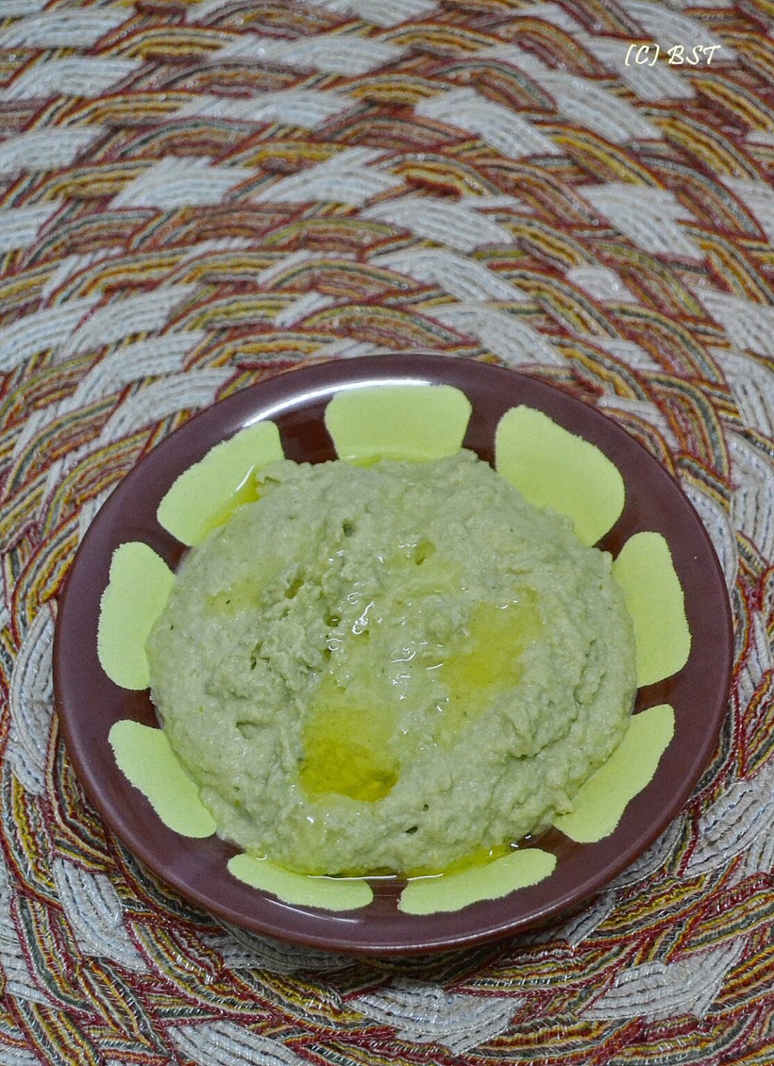 Green Peas Hummus The Big Sweet Tooth
