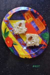 24- Coconut Paneer Burfi