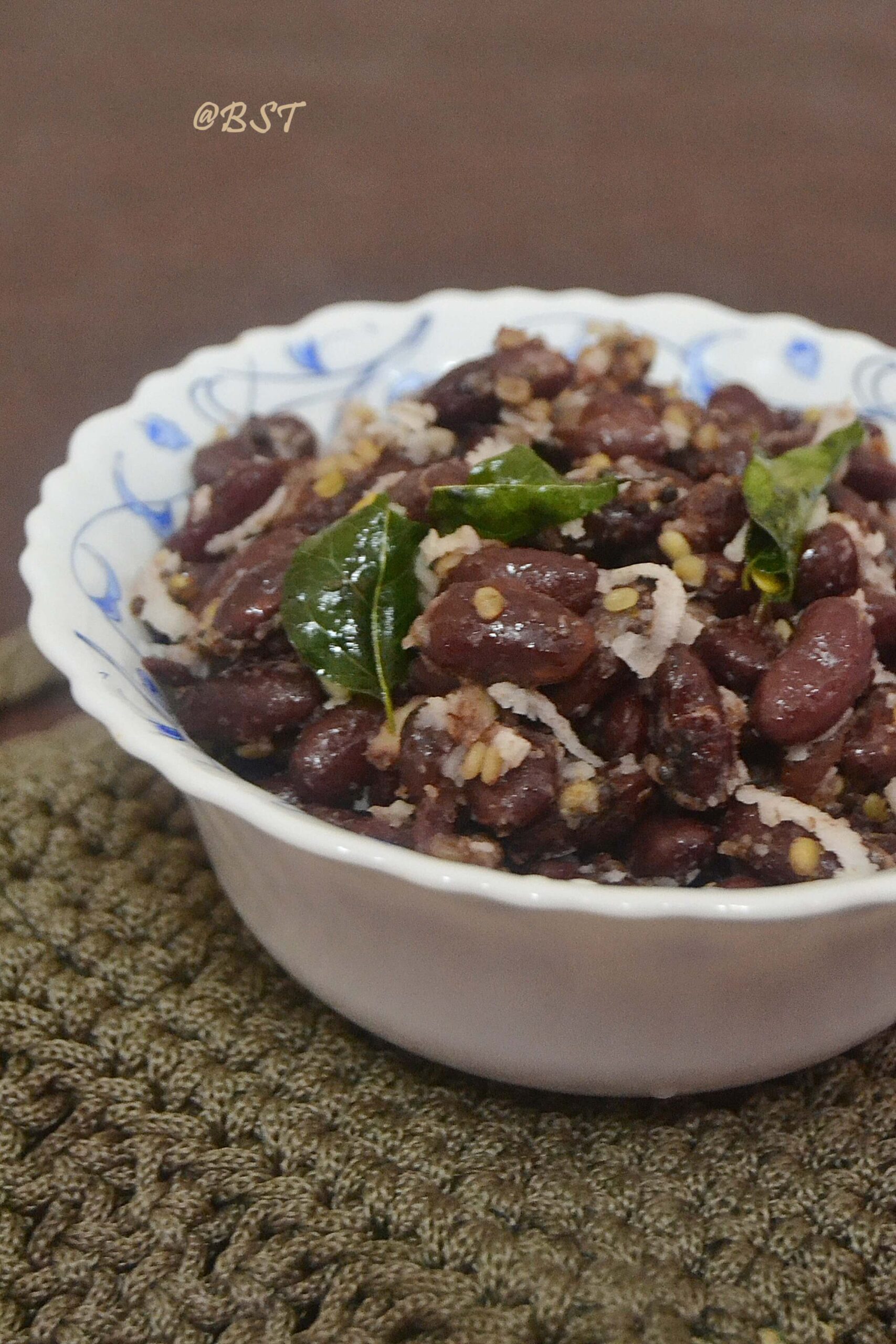 Rajma Sundal Kidney Beans Tamil Style Salad The Big Sweet Tooth