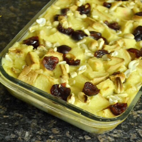 Eggless Bread Pudding The Big Sweet Tooth