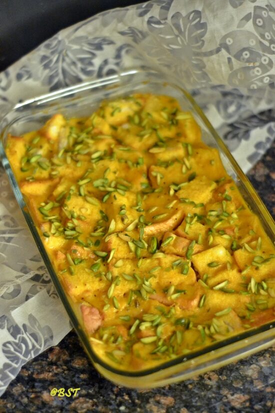 Mango Bread Pudding The Big Sweet Tooth