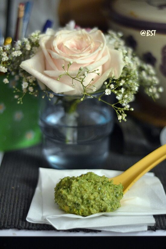 Mixed Herb Pesto The Big Sweet Tooth