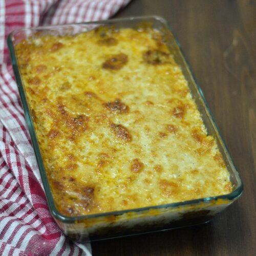 Muskaa Easy Moussakka | Eggplant Meat Casserole - The Big Sweet Tooth