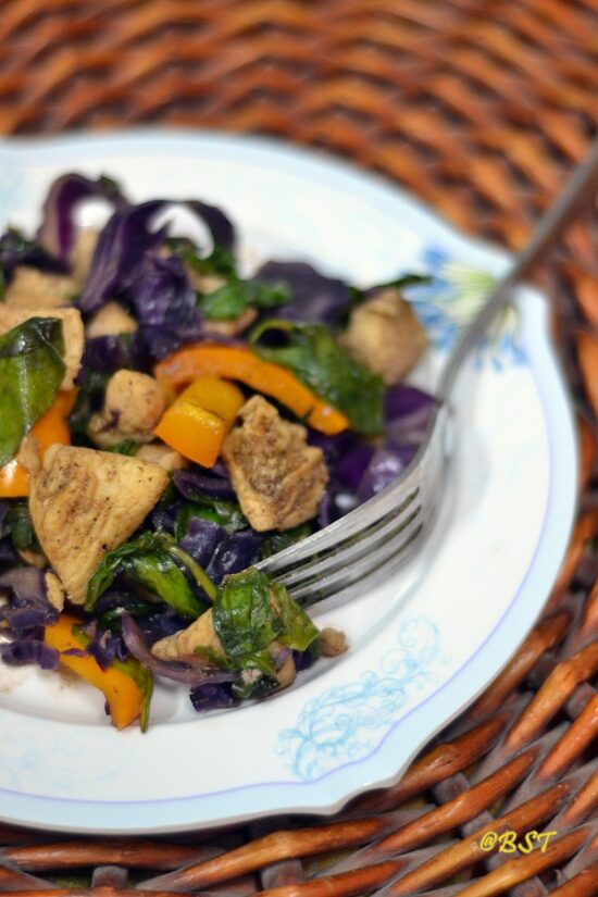 Warm Chicken Salad - The Big Sweet Tooth