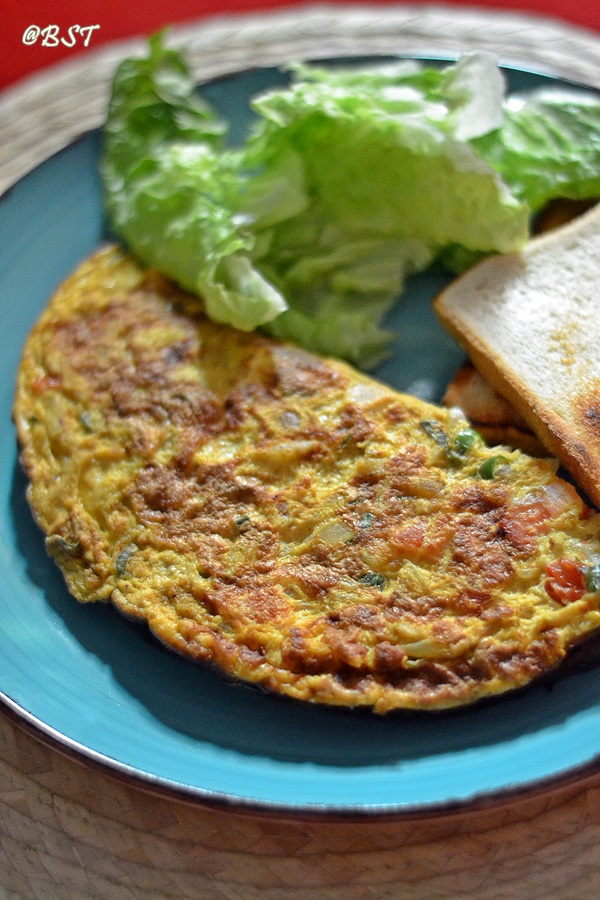 Masala Omelette Recipe Indian Style