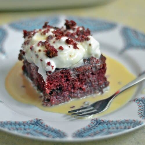 Red Velvet Milk Cake Red Velvet Tres Leches The Big Sweet Tooth