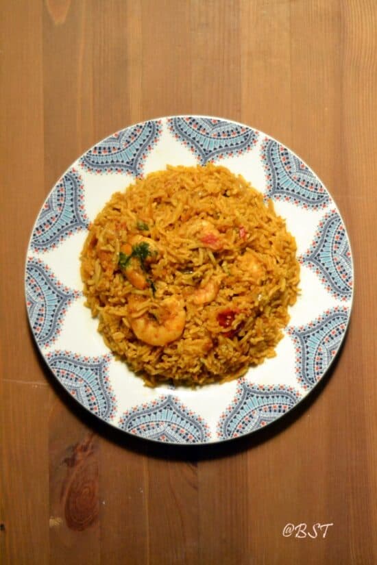 Majboos Rubyan | Emirati Prawns (Shrimp) Machboos - The Big Sweet Tooth