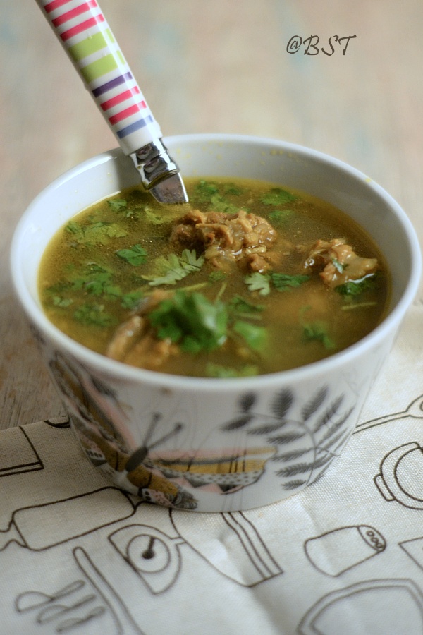 Mutton Bone Soup | Easy Mutton Soup